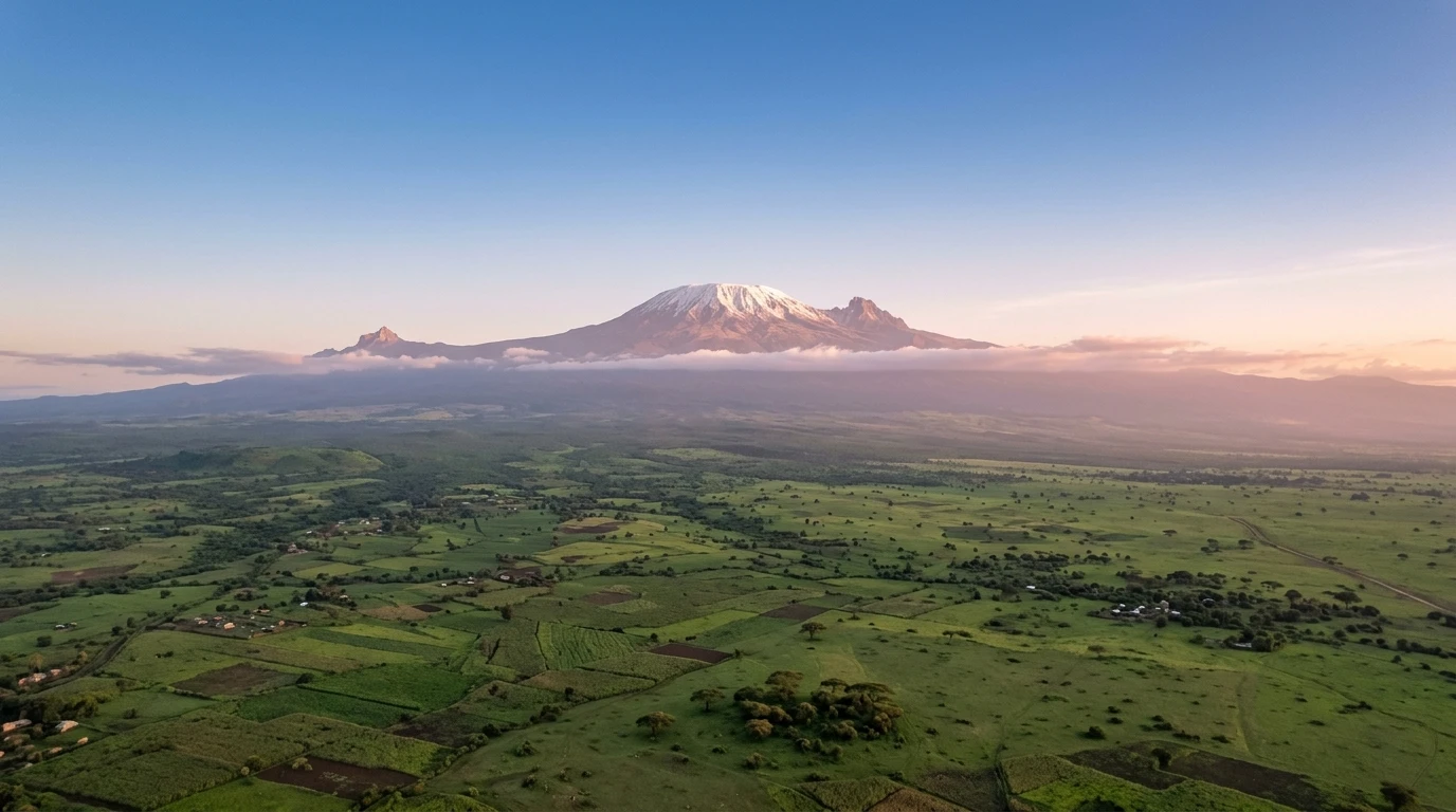 Kilimanjaro climb landscape