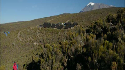 The Rongai approach through farmland and forest