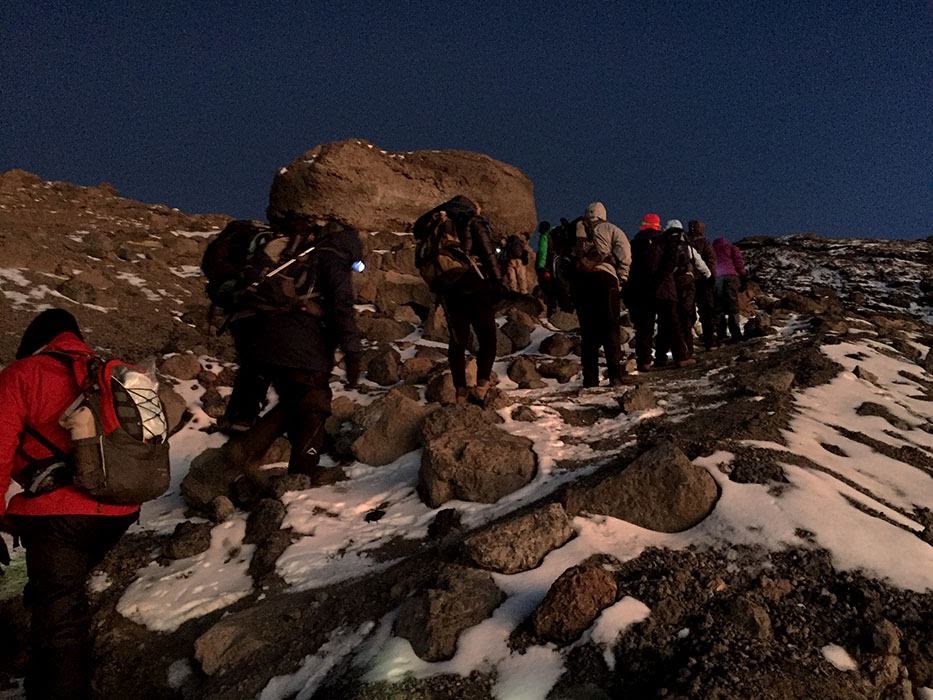 Karanga Camp to Barafu Camp, photo 1